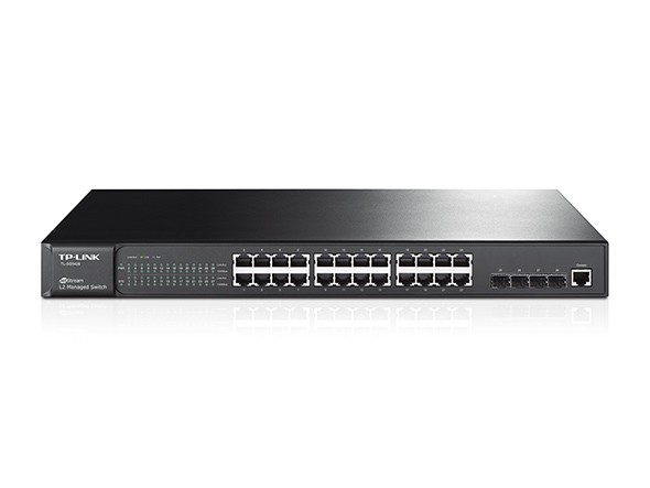 Switch JetStream™ administrable niveau 2 24 ports Gigabit avec 4 emplacements SFP 1