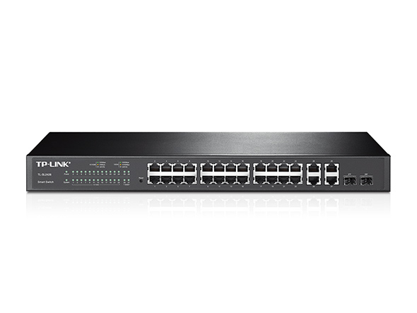 JetStream 24 portos 10/100 Mbps + 4 db gigabites port smart switch 1