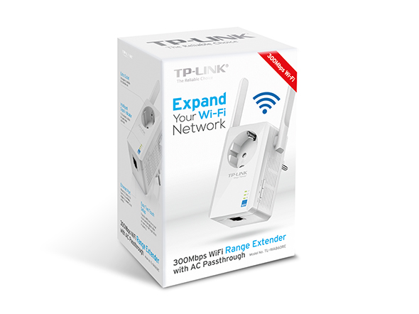 TP-Link TP-Link TL-WA860RE Estensore di copertura WiFi 300 Mbps con spina  incorporata TL-WA860RE 6935364071158