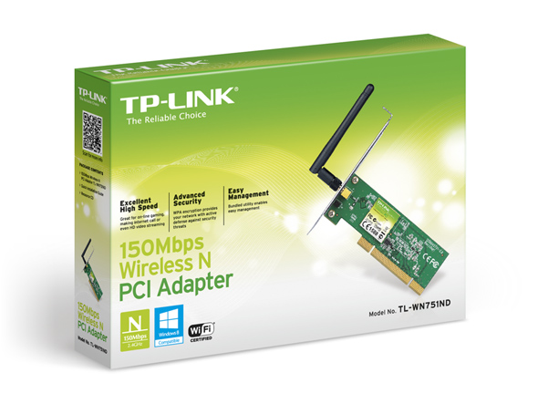 Placa Pci Express Wifi Tp-link 150mbps Adaptador Inalambrico