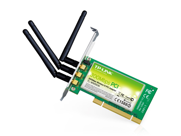 TL-WN951N, Adaptateur PCI Wi-Fi N 300Mbps