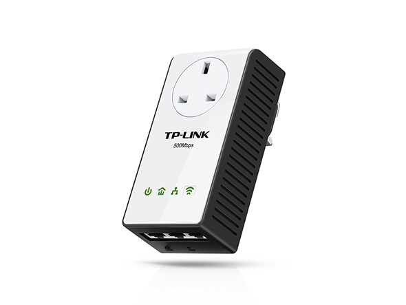 AV500 Passthrough Powerline Wi-Fi Extender 6