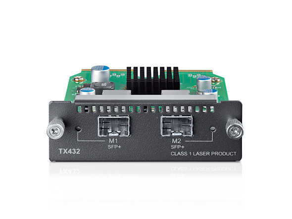 10-Gigabit 2-Port SFP + Module 1