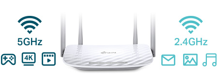 Router Inalambrico AC1200 TP-LINK Archer C50 Dual Band 2.4/5GHz