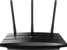 Amplificador Repetidor de wifi Tp-link RE200 AC750 300MBPS 433MBPS DUAL BAND