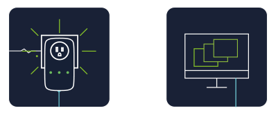 TP-LINK TL-PA8030PKIT 1200 Mbps Pack de 2 Adaptateurs CPL (3 Ports Ethernet  Gigabit, Prise Intégrée)