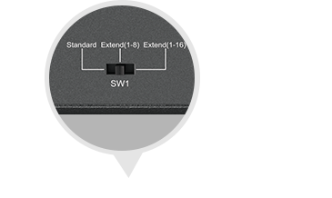 TL-SL1218MP | 16-Port 10/100Mbps + Gigabit | Unmanaged Switch PoE TP- 2-Port Link