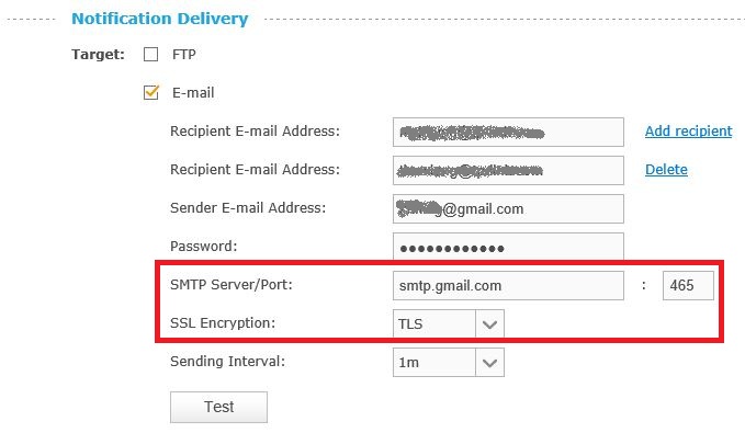 what is my smtp server address for gmail