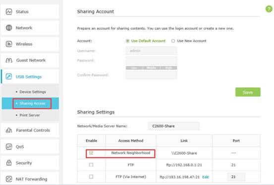 How to share and access files on your local network drive through