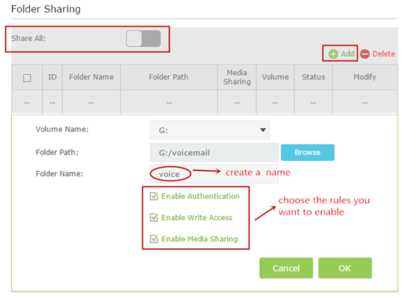 How to setup USB storage sharing on your Archer Modem Router (new-designed  blue UI)