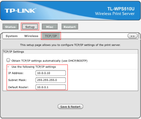 Tl wps510u настройка windows 10