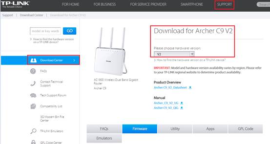 How To Upgrade The Firmware Version Of Tp Link Wireless Router Blue Ui