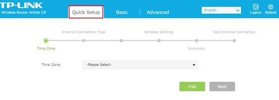 Reset the router and Reconfigureit manually. 