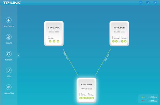 tp link powerline utility local device not connected