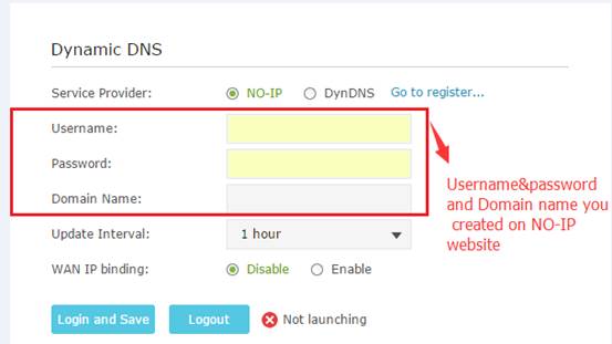 How to set up DDNS (NO-IP) of Wi-Fi Routers (new designed blue UI) | TP ...