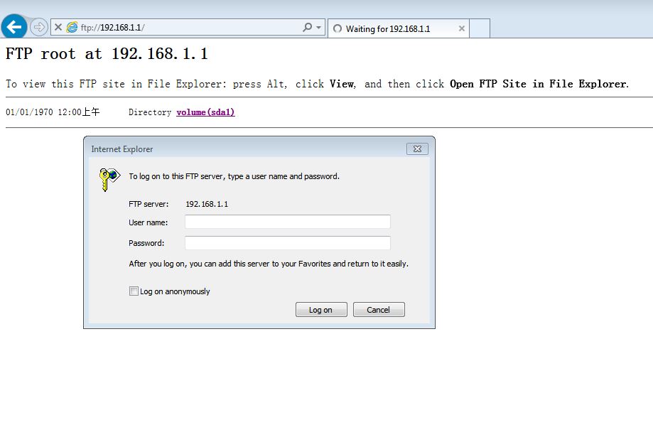 set up ftp server