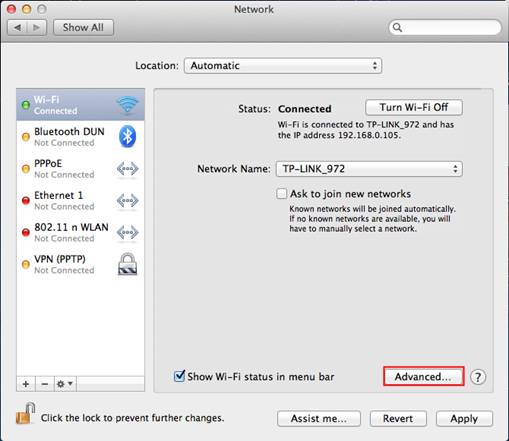 how to find my mac address on a mac