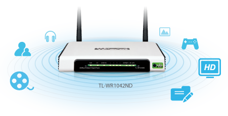 TL-WR1042ND, 300Mbps Wireless N Gigabit Router