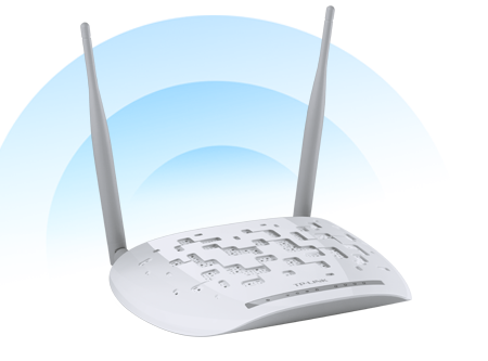 TP-LINK TD-W8961N Modem Routeur ADSL2+ WiFi N 300 Mbps