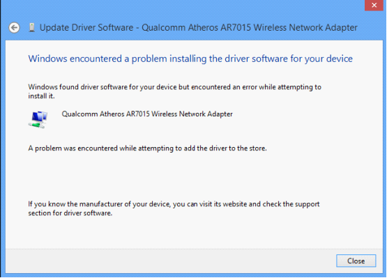 atheros driver installation program download windows 7