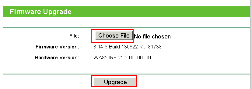 Tlwa850re firmware