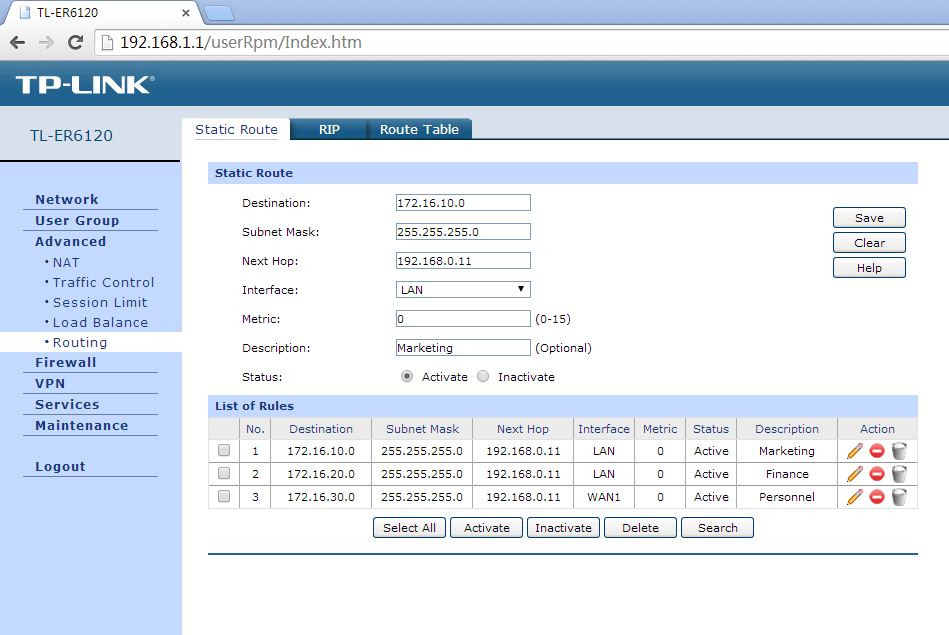 How to setup the NAT feature on TPLink router? TPLink