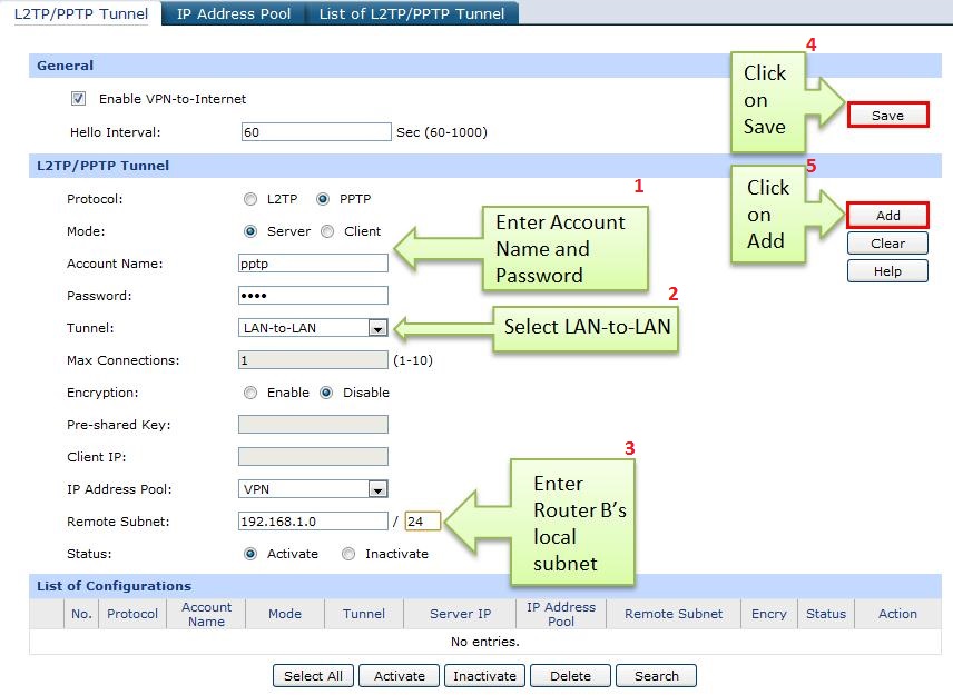 setup vpn on tp link router