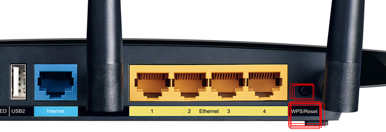 How can I copy the wireless setting from the front router using Wi