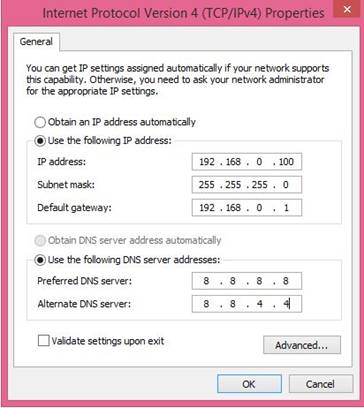 How to configure TCP/IP Properties of the Wireless Connection on