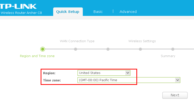 How to change ip settings