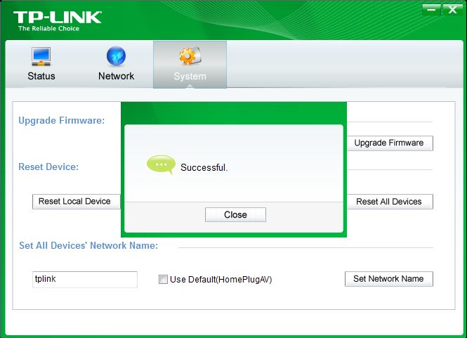 tp link powerline utility change wifi name