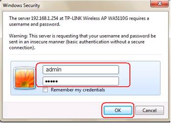 Tp link router login