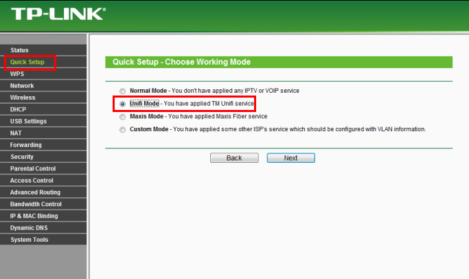 TP-Link wireless router quick setup 