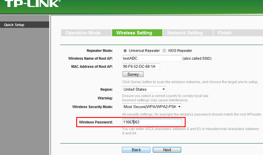 How To Configure Tl Wa701nd V2 Tl Wa801nd V2 Tl Wa901nd V3 Or Tl Wa7210n As A Repeater Tp Link