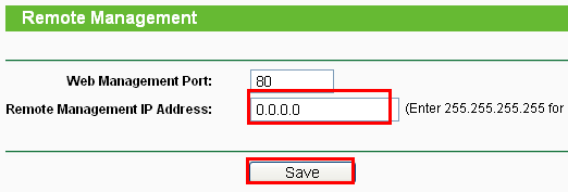 manage your tp link router login