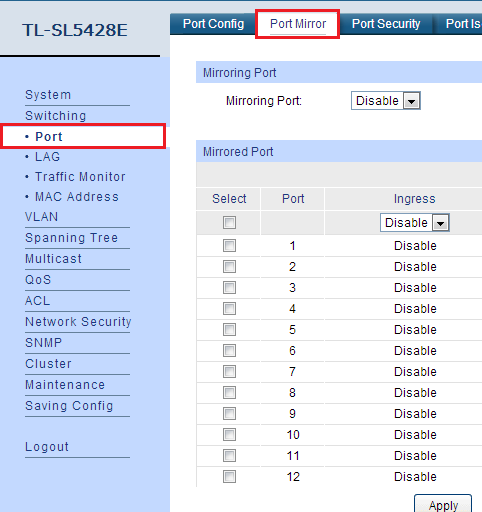 How to Configure Port Mirror on TP-Link Smart Switches and L2 Managed ...