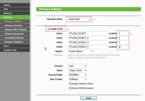 Как настроить vlan на коммутаторе tp link