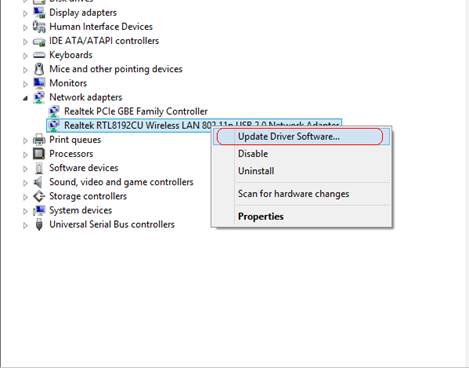 realtek rtl8192cu wireless lan driver