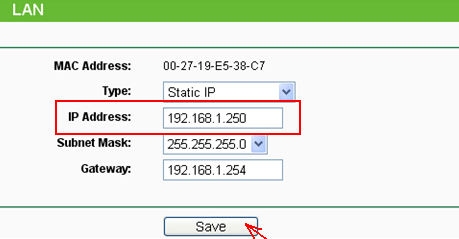 ip link set mac address