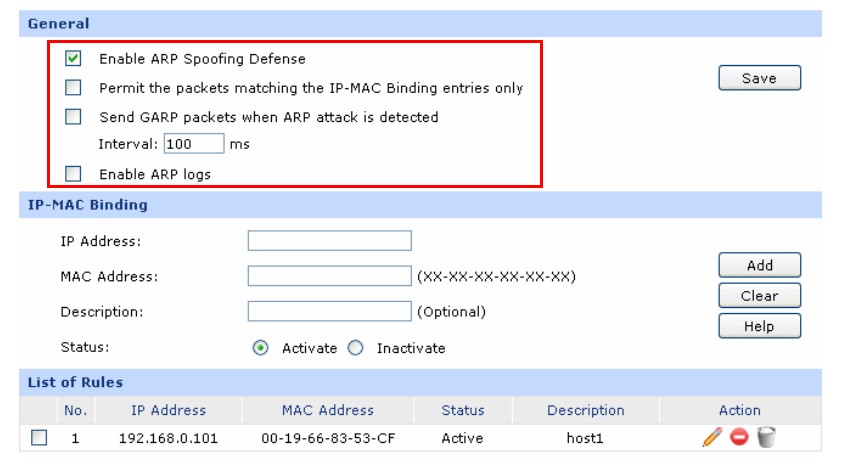 set static ip for access point using mac address