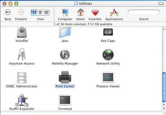 install new printer mac os