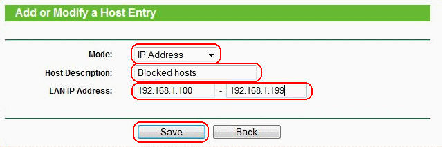 Using a router to block a modem