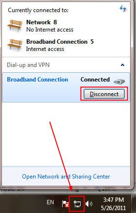 windows xp mode windows 7 lan disconnect