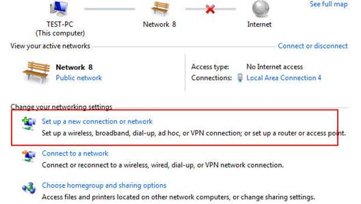 lan cable not detected windows 7