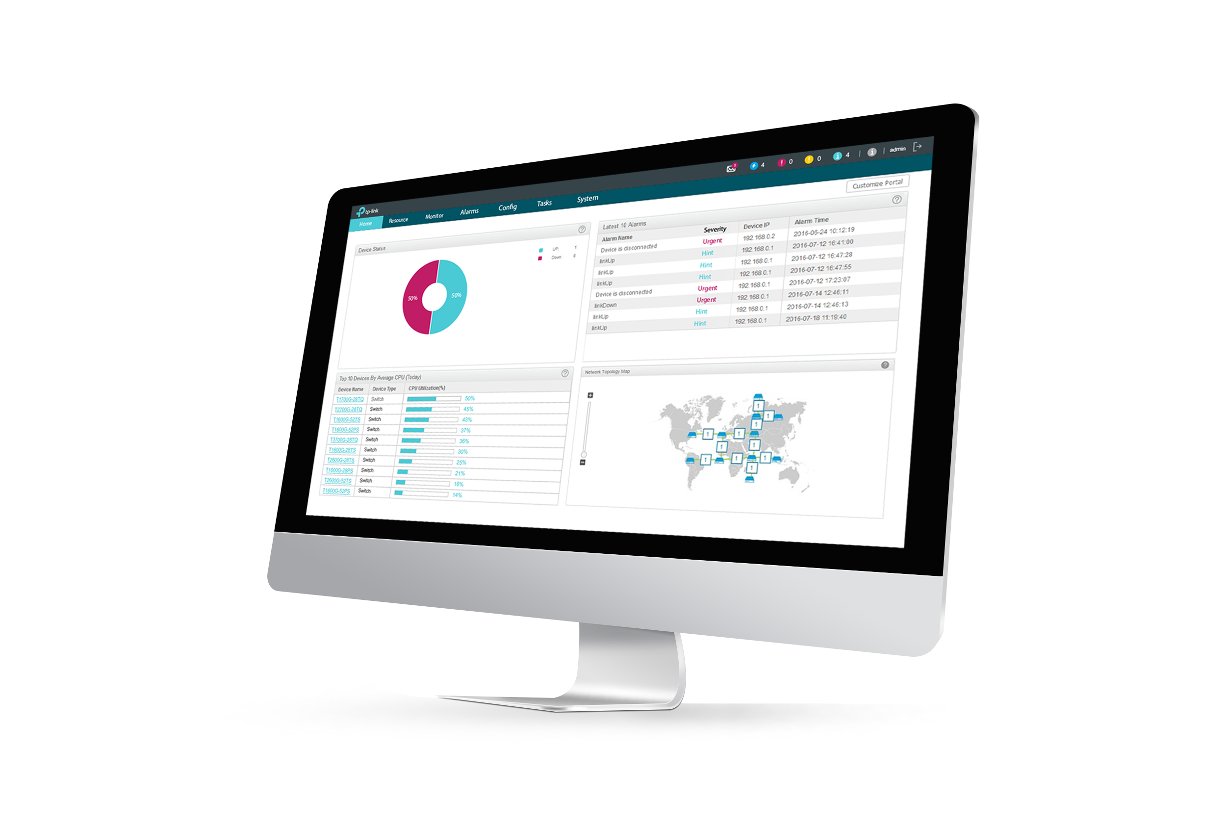 Sistema de Gestión de Red TP-LINK 1