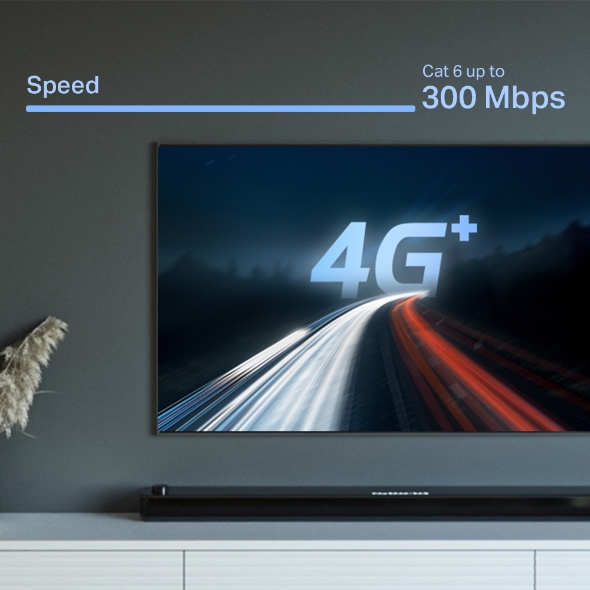 Sistema 4G Wi-Fi 6 Mesh AX1500 4