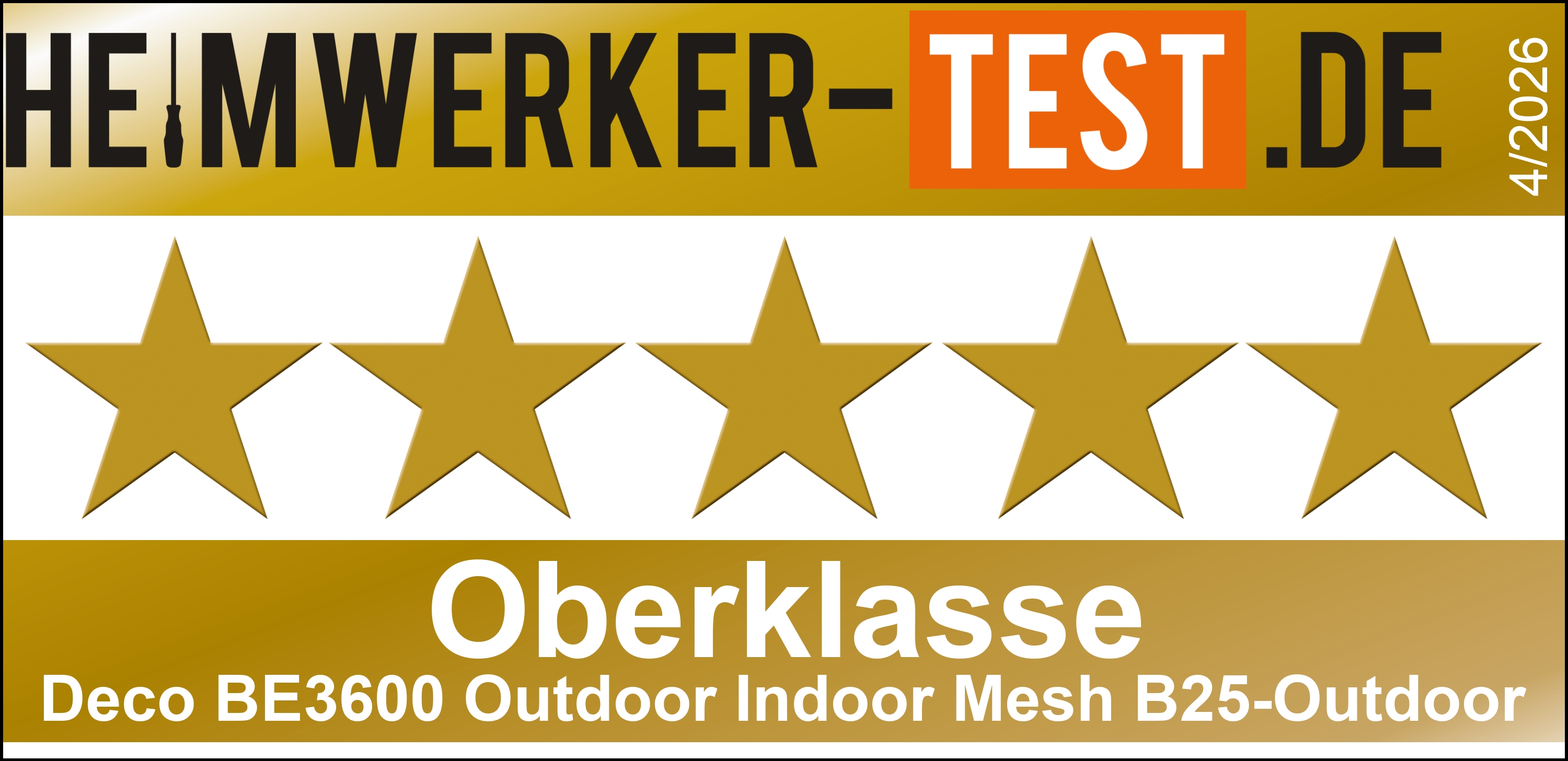 HEIMWERKER-TEST OBERKLASSE TP-Link BE25 Outdoor