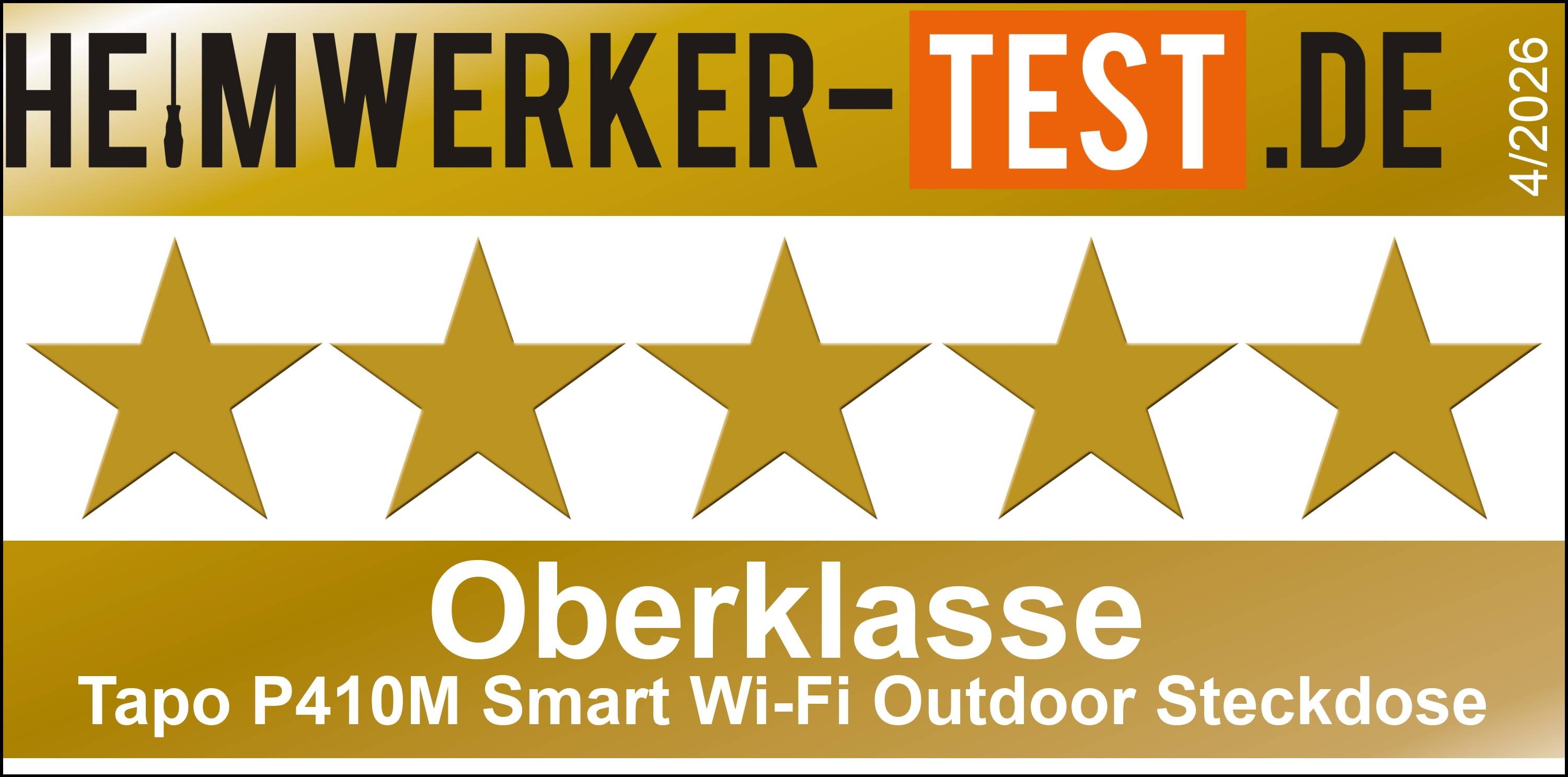 HEIMWERKER-TEST OBERKLASSE TP-Link Tapo P410M