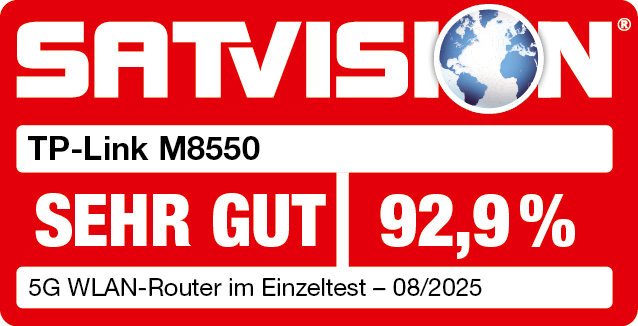 Satvision SEHR GUT TP-Link M8550