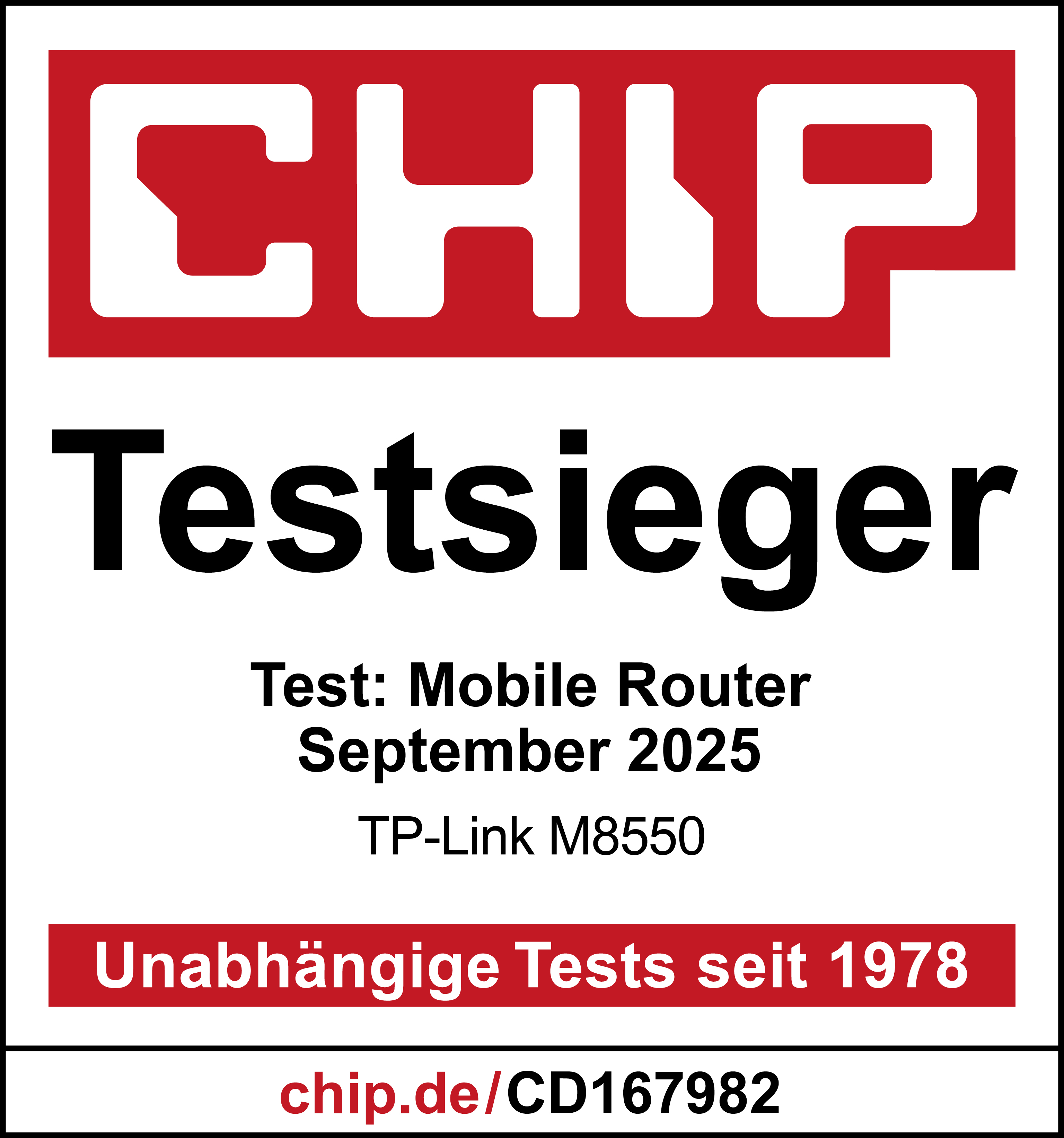 Chip Testsieger M8550